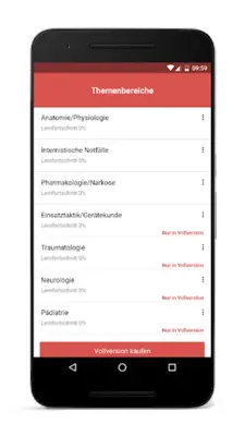 Fachwissen Rettungsdienst android App screenshot 4